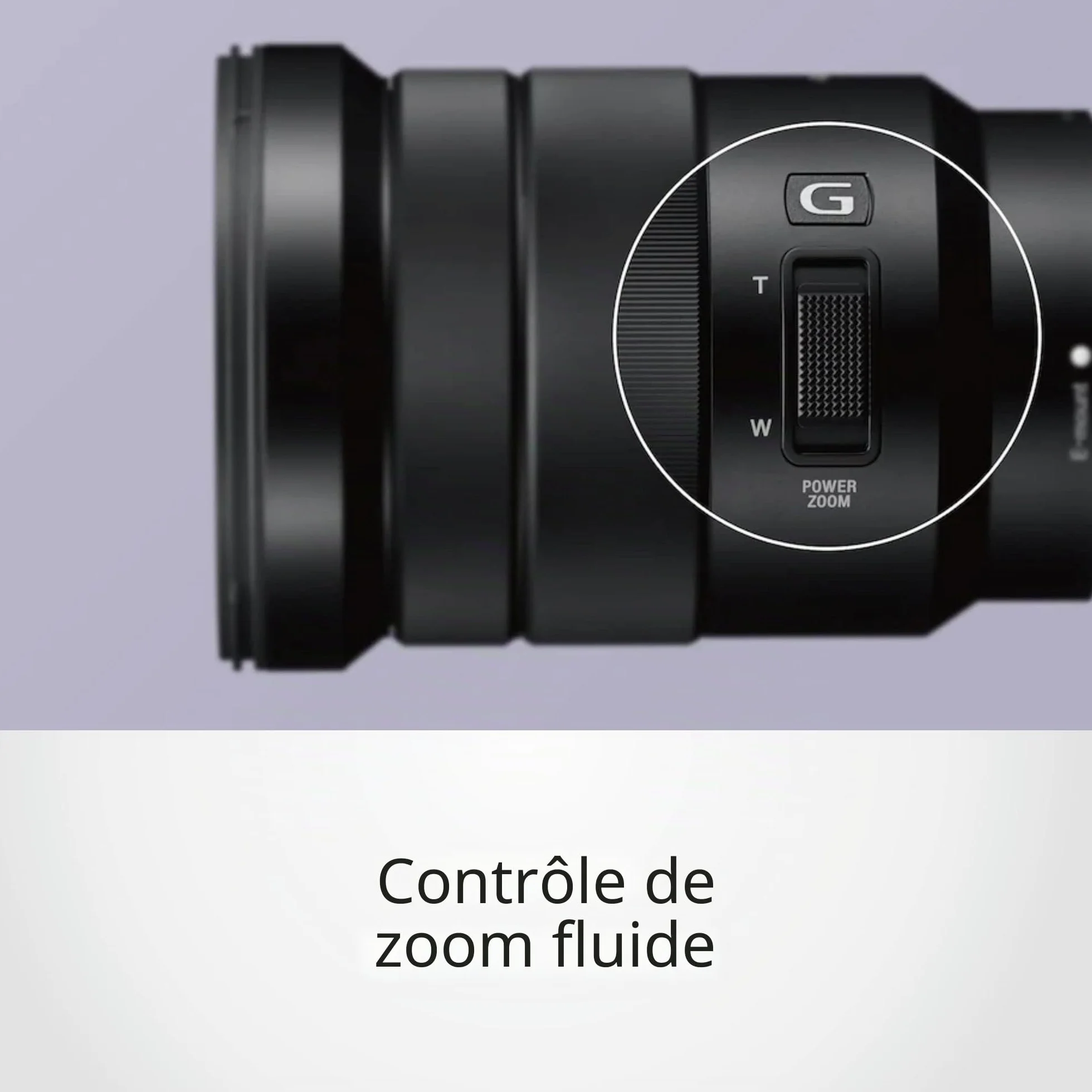 Sony SELP18105G E PZ 18-105 mm f/4.0 G | Objectif Zoom APS-C
