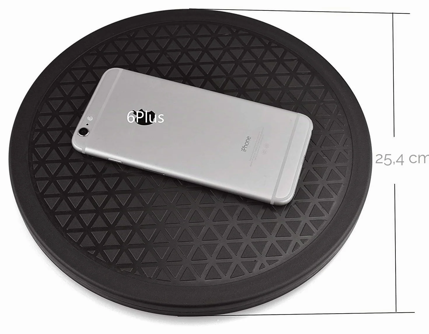 Solide plateau tournant à 360° avec roulement à billes en acier pour téléviseur (25,4 cm)