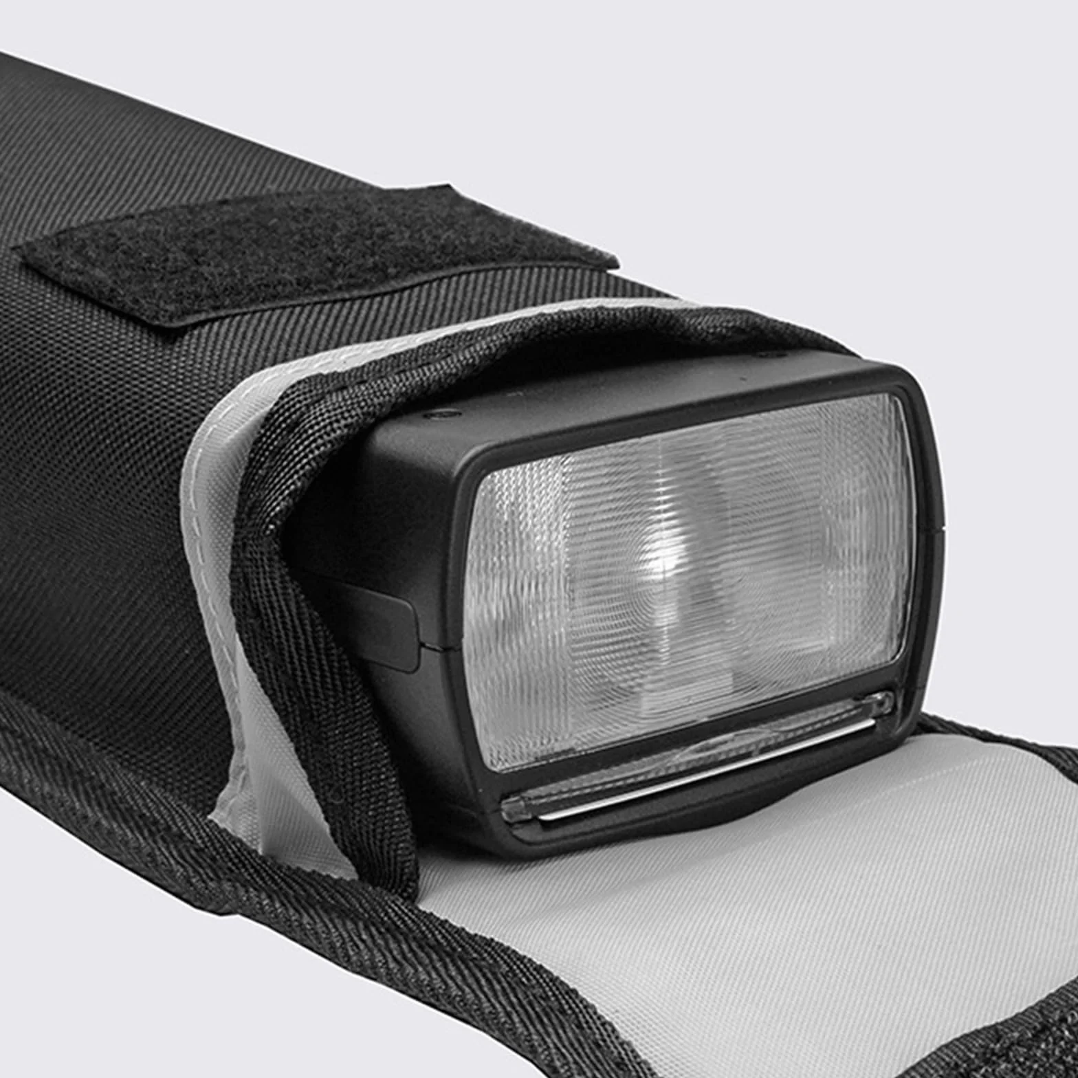 LUOFENG Pochette de rangement pour flash portable - Étanche - Double compartiment