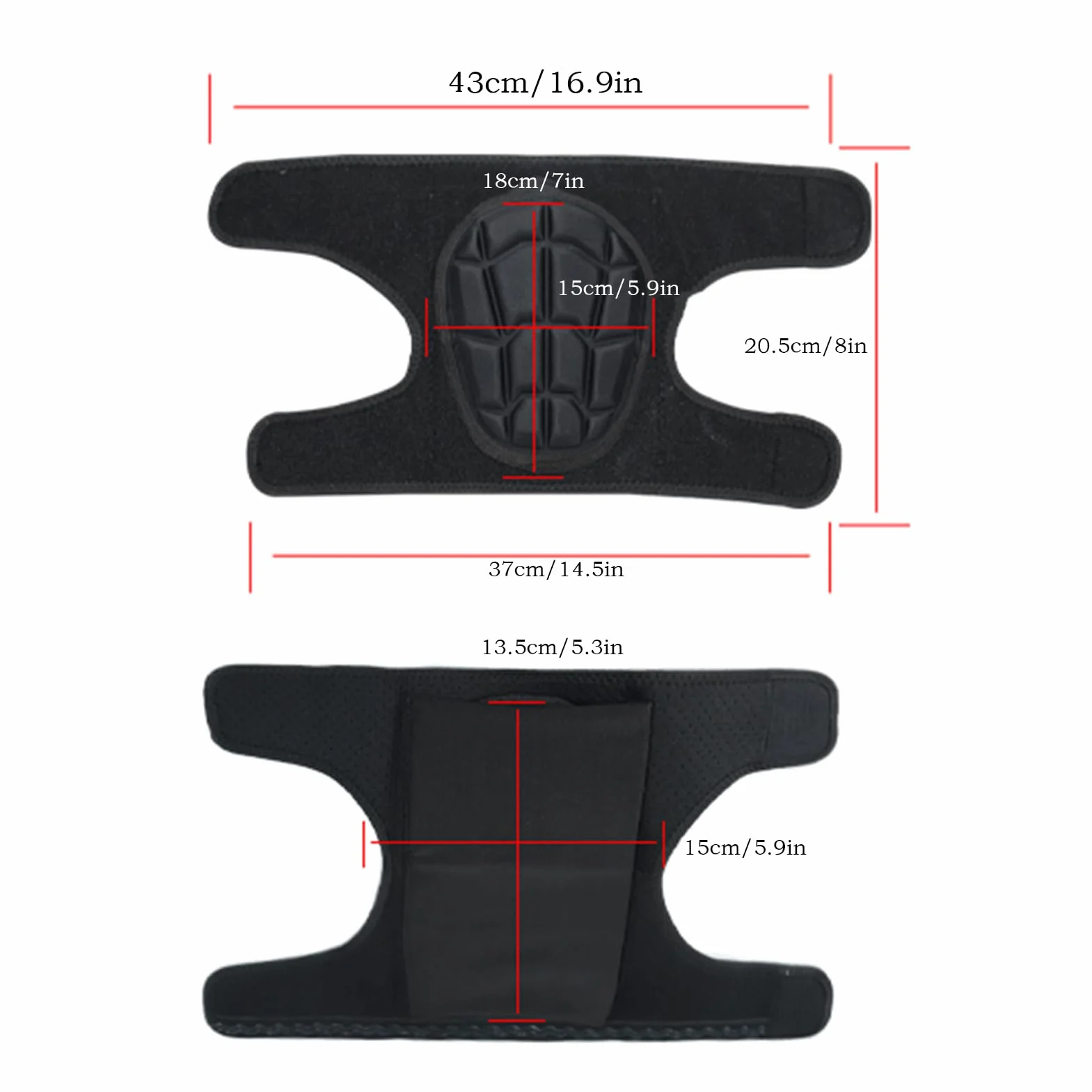 Coussin de coude antidérapant Baseball Softball Volley-ball - Protection avant-bras réglable