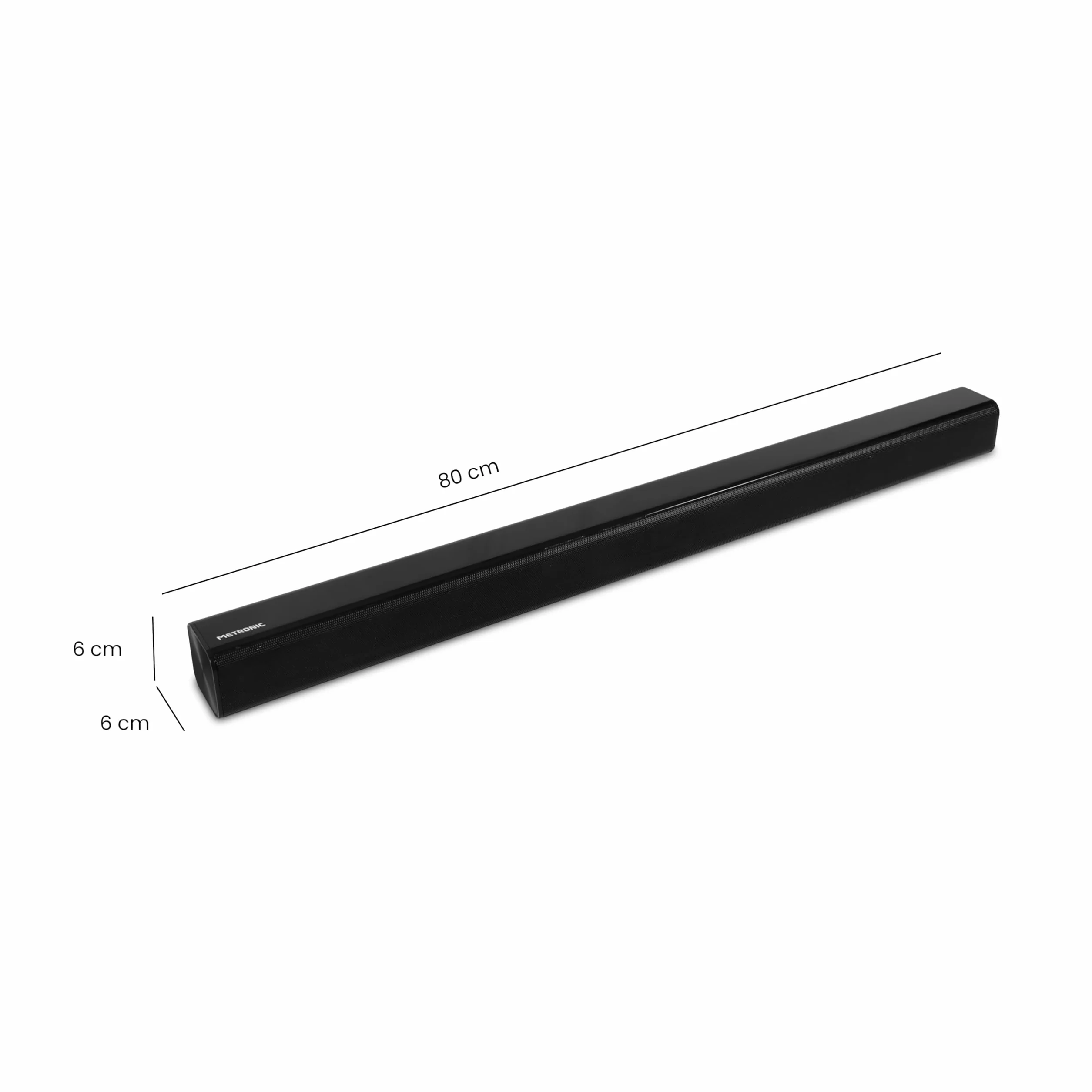 METRONIC Barre de Son TV 2.0 Bluetooth 5.3 Soundbar Home Cinéma