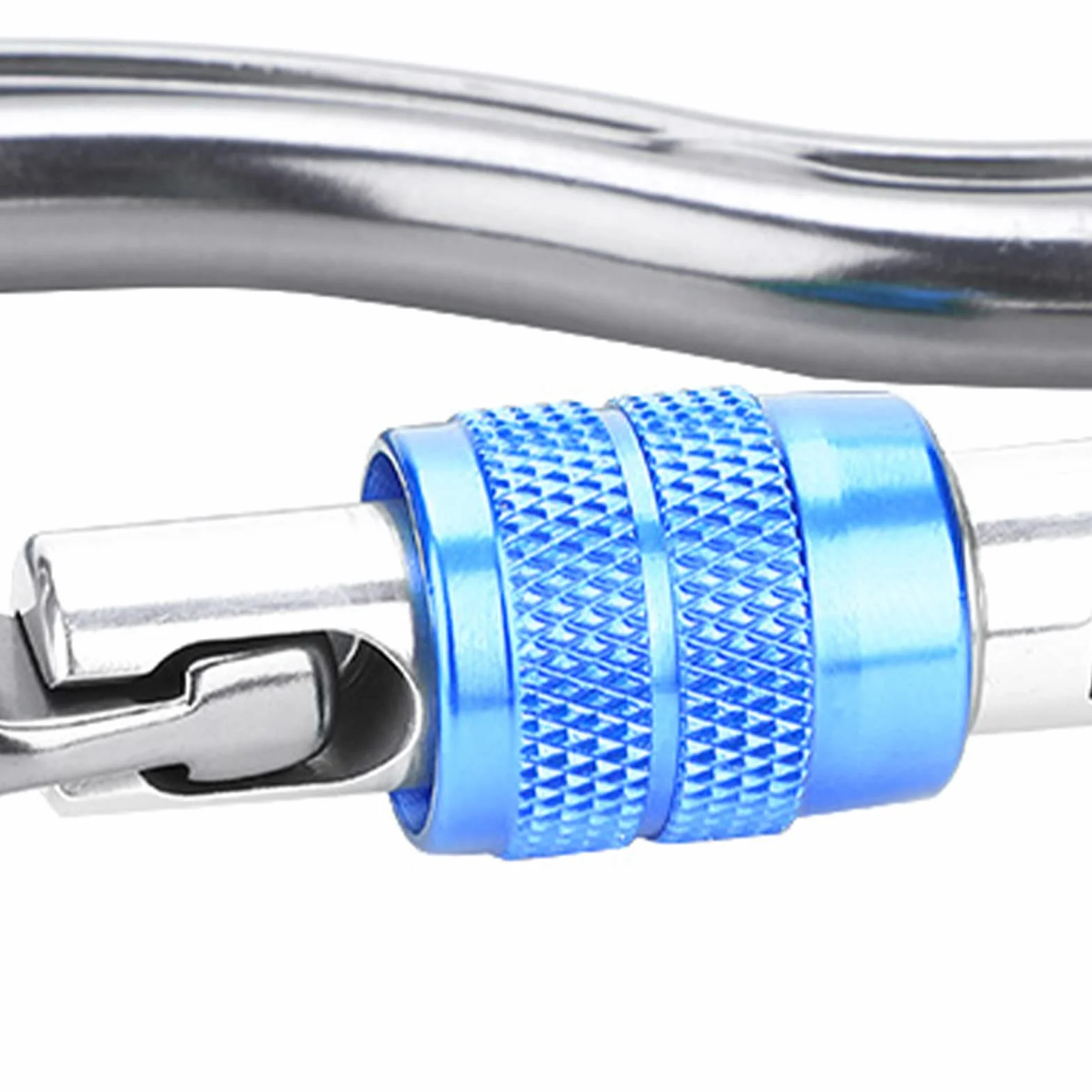 Alomejor Mousqueton d'escalade de verrouillage 25KN aluminium forgé à la chaleur poulie supérieure