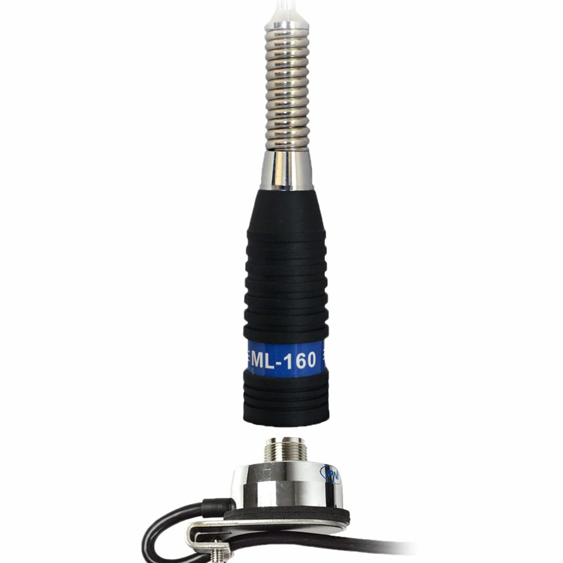 Antenne CB PNI ML160, Longueur 145 cm, sans Câble, Compatible avec Chaque CB Radio