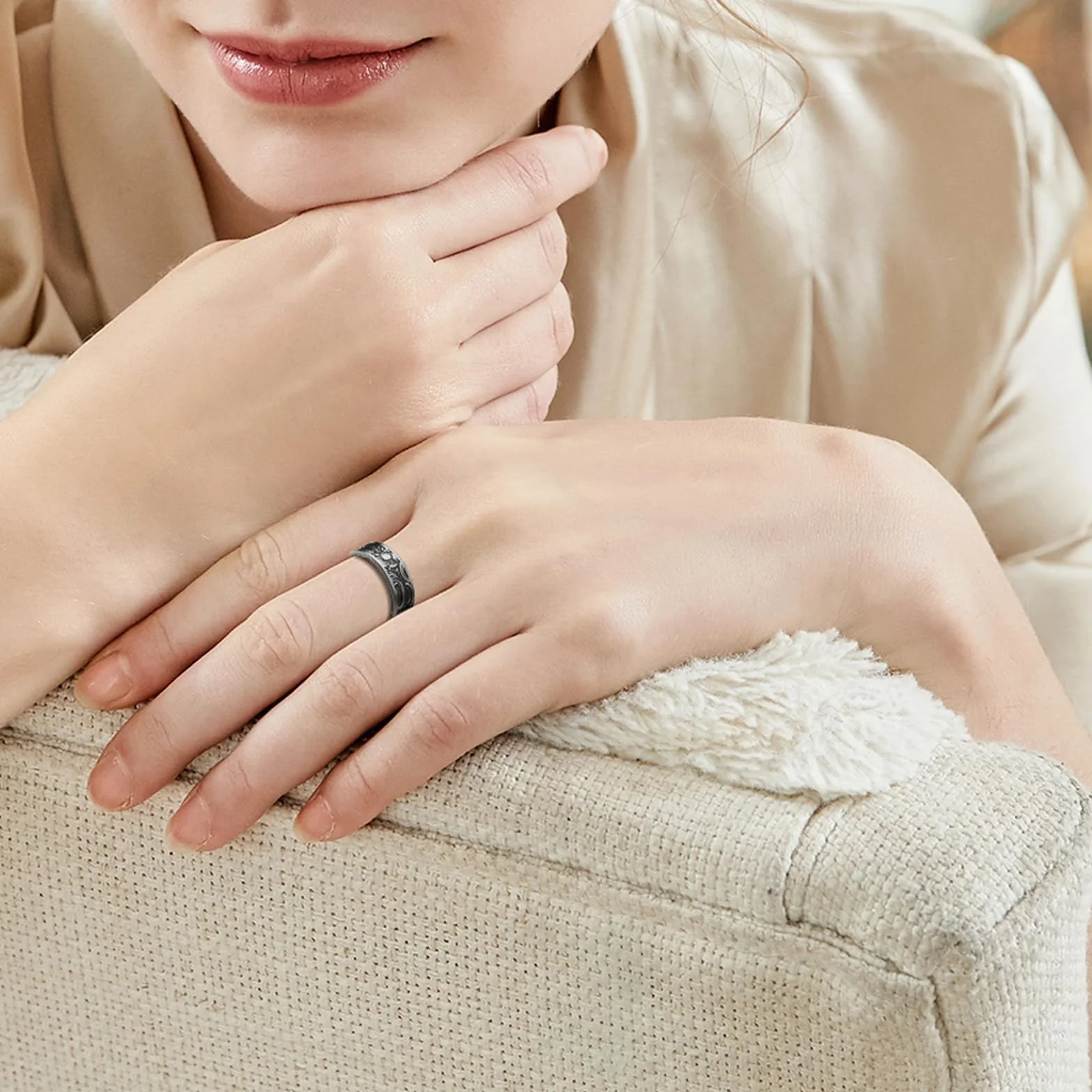 FindTime Bague intelligente moniteur fréquence cardiaque sommeil pression artérielle oxygène sang podomètre calories étanche