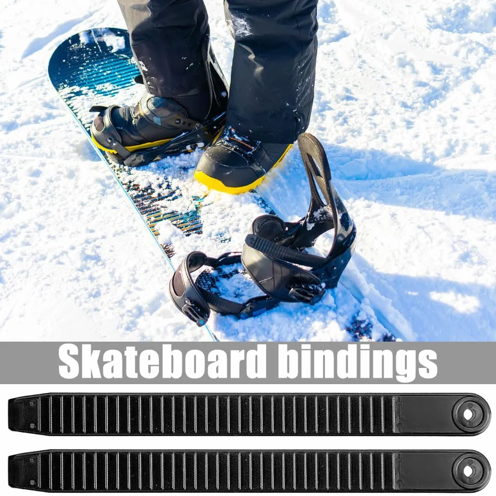 Sangles de fixation pour snowboard - Lot de 6 pièces de rechange