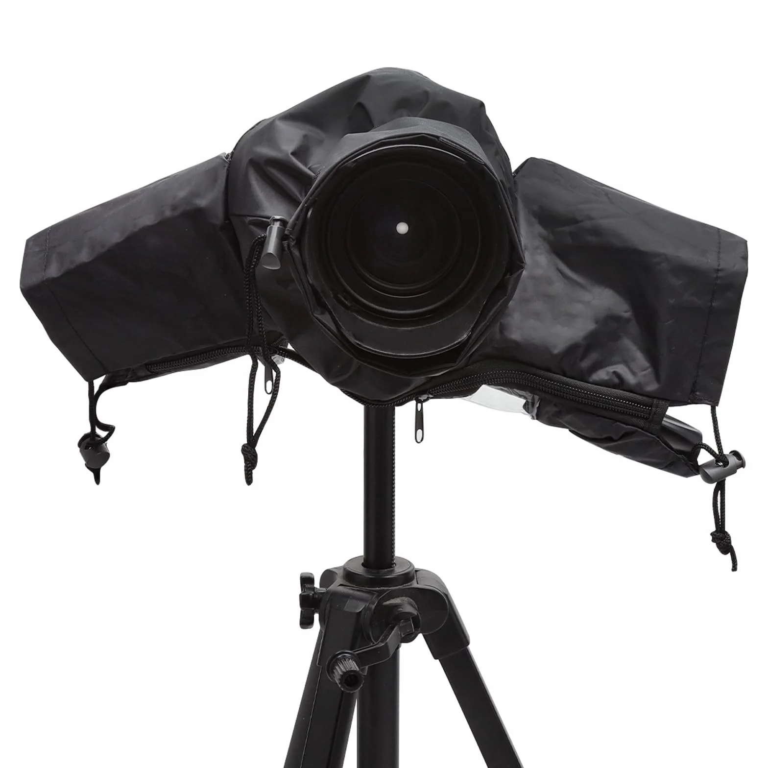 Housse de pluie imperméable pour appareil photo reflex numérique avec fenêtre transparente