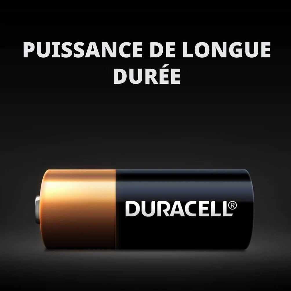 5 x Duracell MN21 A23 23A (1 blister de 5 batteries) 5 piles