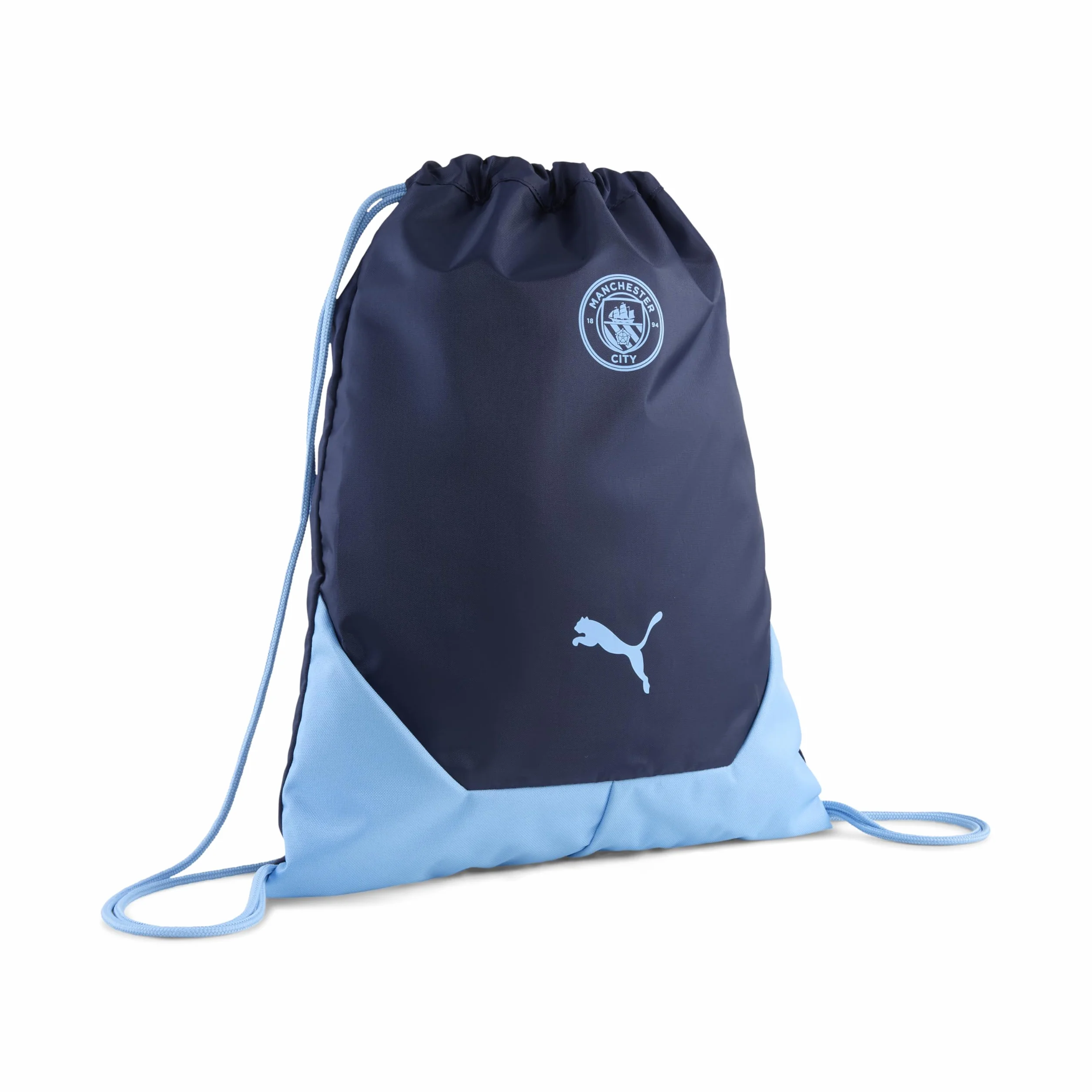 PUMA Manchester City Sac de sport à cordon Bleu clair Taille unique