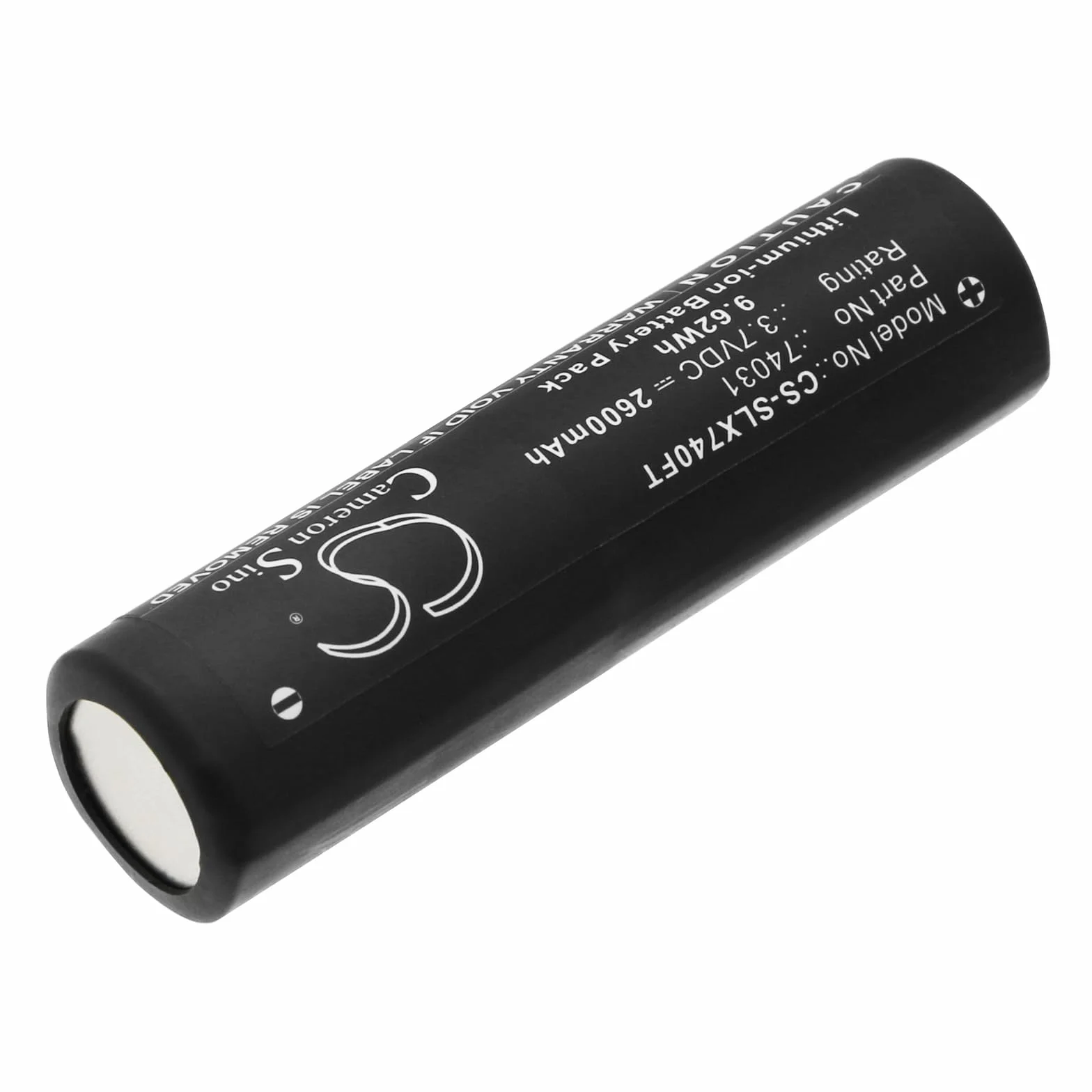 TECHTEK Batterie 2600mAh Compatible avec [Streamlight] Junior Luxeon, ProTac HL USB, ProTac HL USB Flashlight, Headlamp, Strion, Strion 2020, DS Flashlight, DS HPL HPL LED, LED Switchblade, Twin-Task