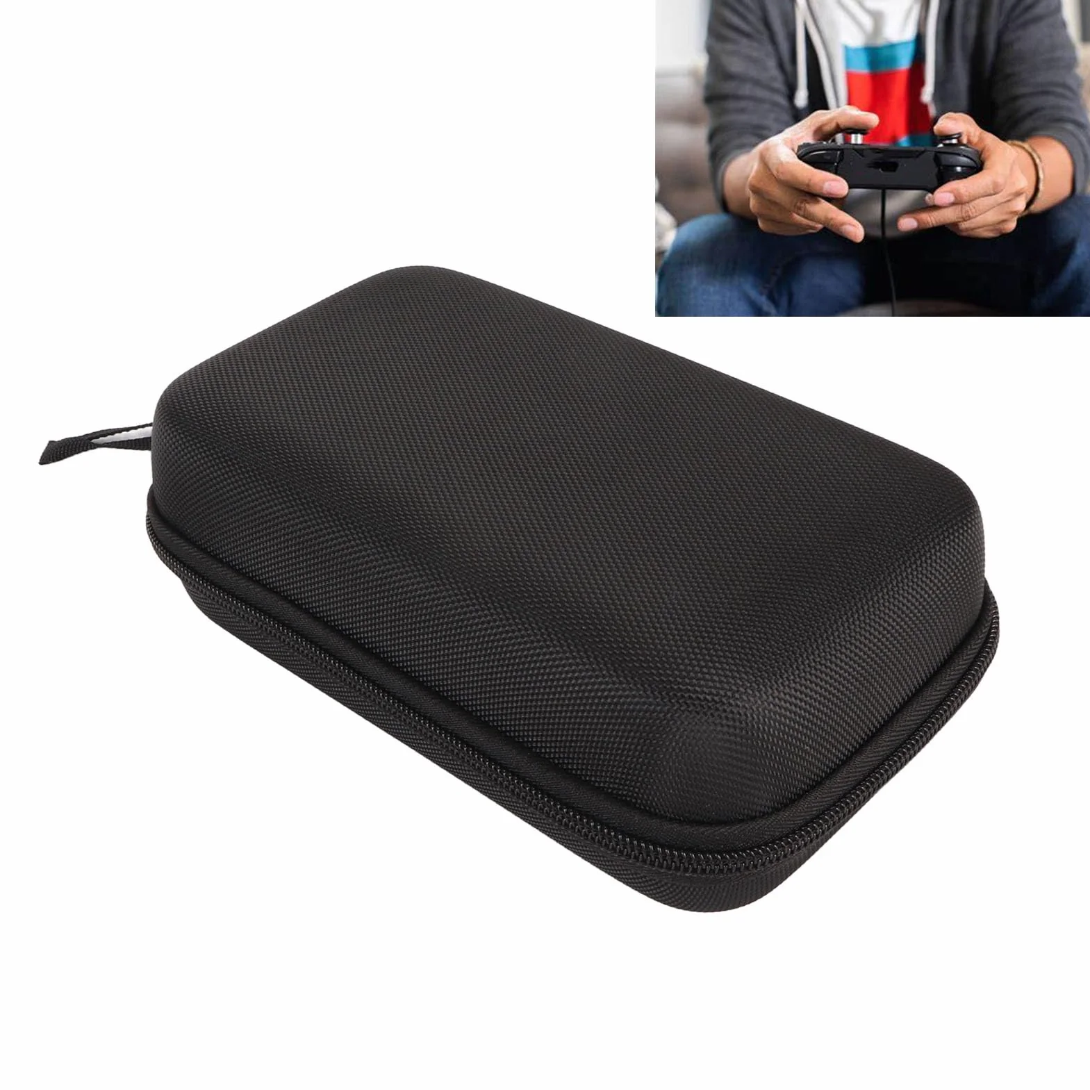 Étui de Transport Rigide pour Manette de Jeu Mobile Backbone One, Sac de Rangement étanche Résistant aux Chocs avec Matériau EVA Durable, Protection Complète pouret,
