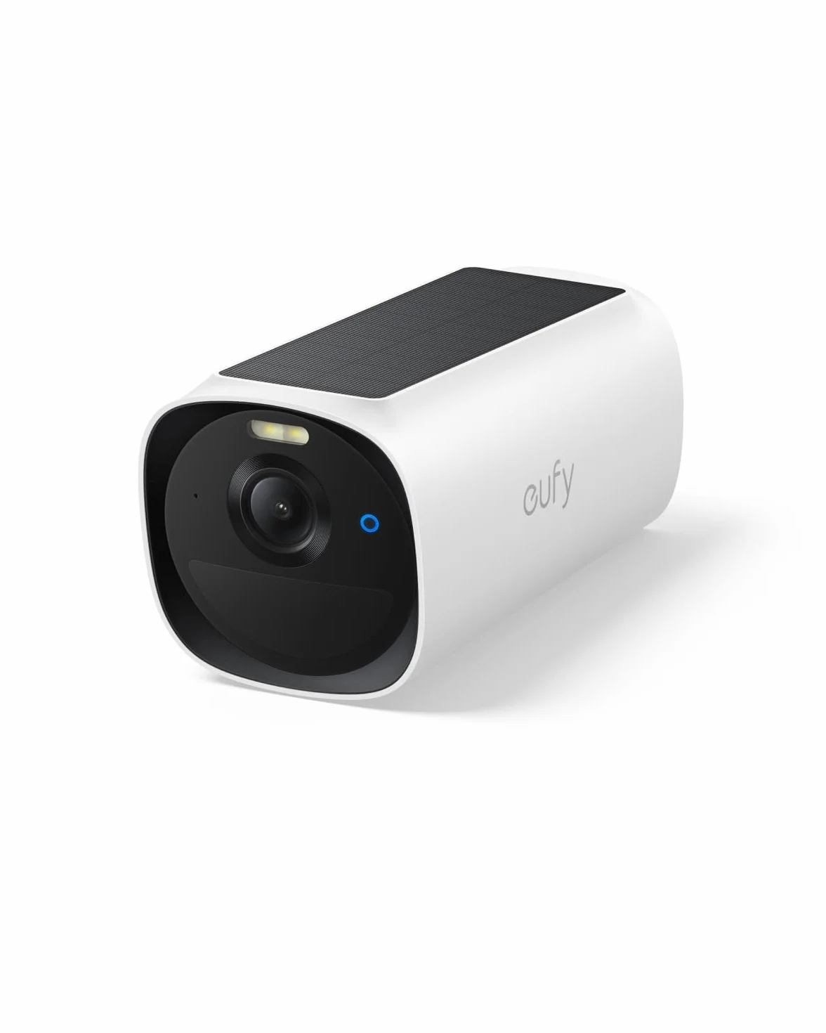 eufy Security eufyCam E40,caméras de sécurité solaires sans Fil pour l’extérieur, 2K avec Panneau Solaire intégré, Vision Nocturne MaxColor,mémoire Extensible, sans Frais d'abonnement mensue