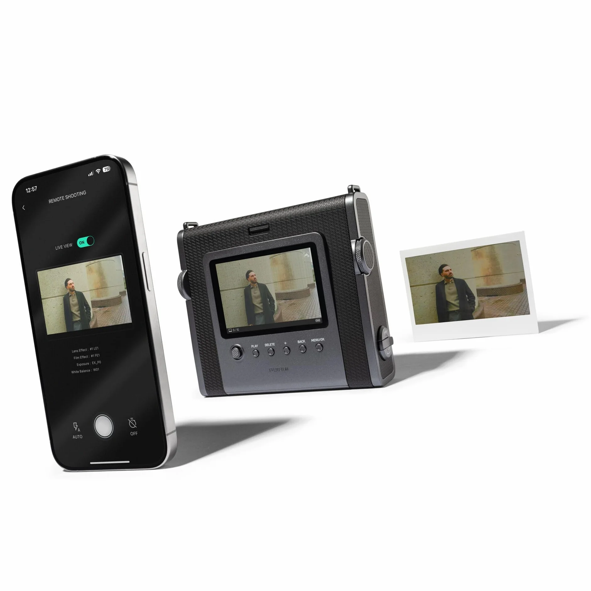 INSTAX Wide Evo Appareil Photo et imprimante instantanée 2-en-1