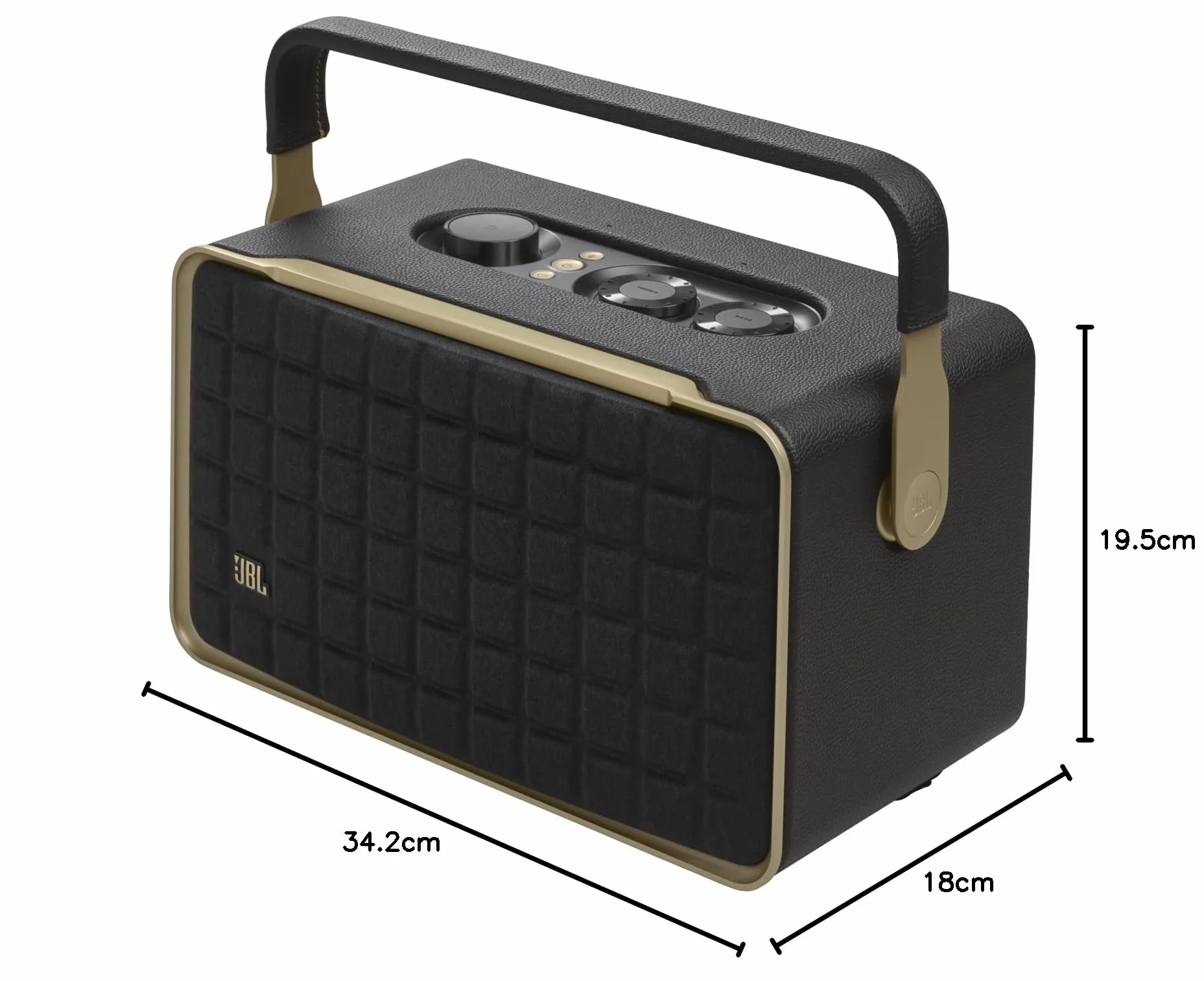JBL Authentics 300 Enceinte intelligente portable WiFi Bluetooth noire