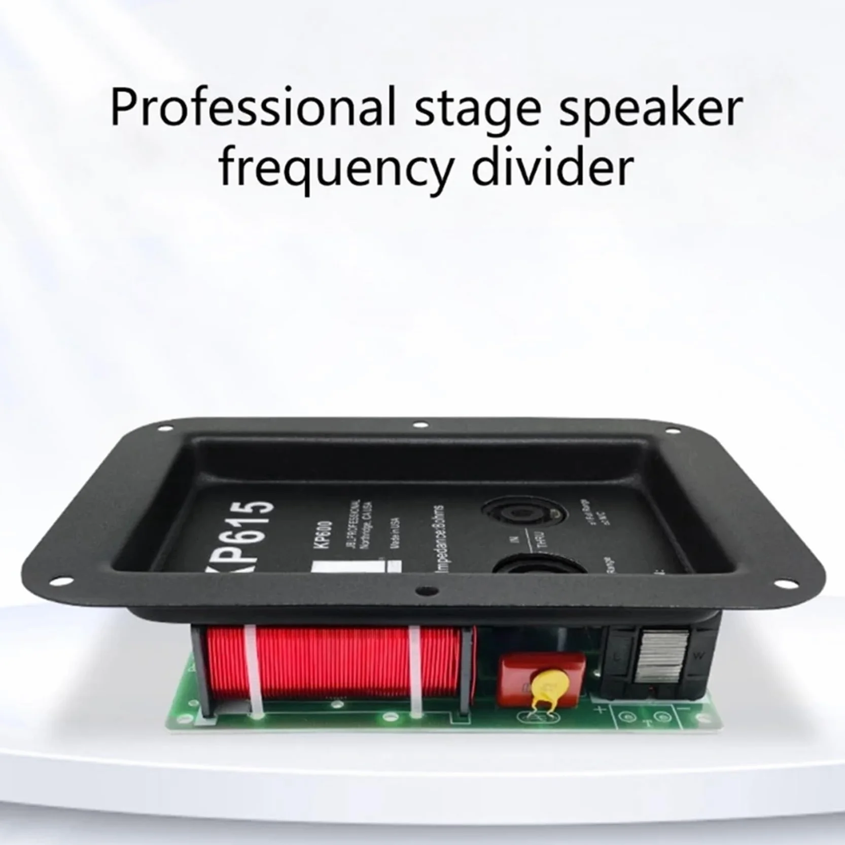2X Diviseur Audio 2 Voies Module Diviseur de Fréquence de Croisement Treble HiFi Filtre de Croisement Carte Distributrice pour Haut-Parleur