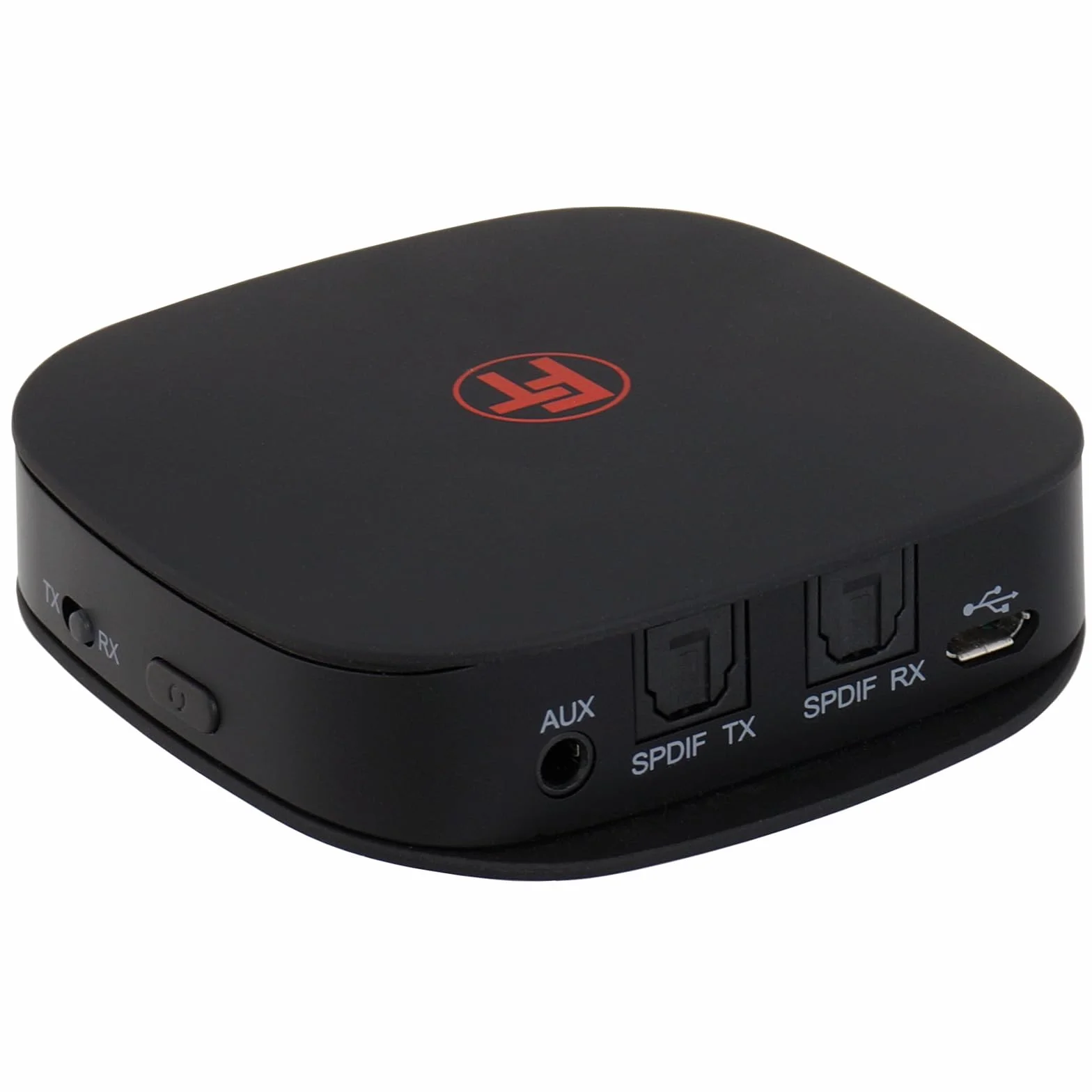 FeinTech Émetteur-récepteur audio Bluetooth 5.0 aptX HD à faible latence Toslink SPDIF, noir