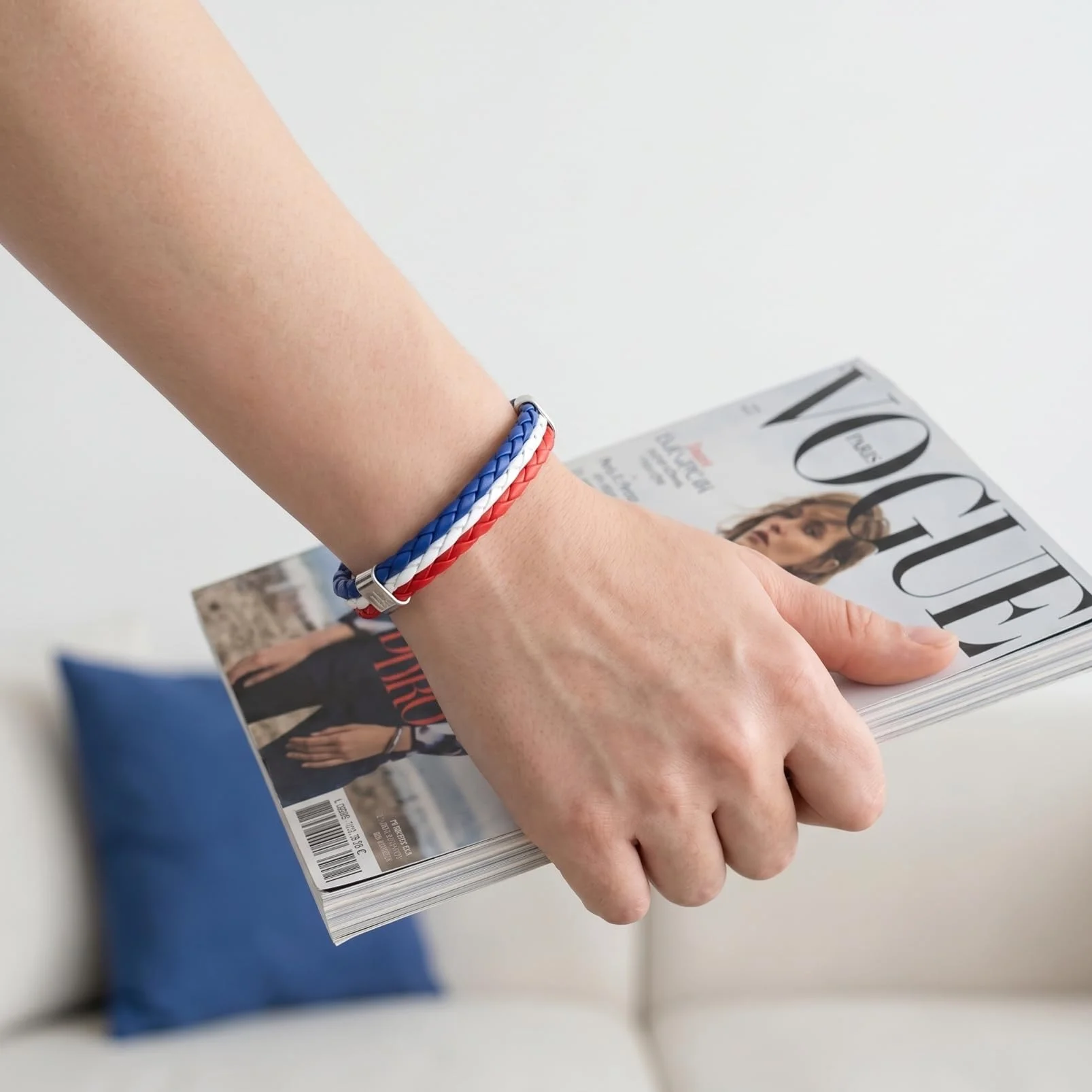 GALPADA Bracelets Pays Drapeau Match de Football Accessoires à Tisser Bijoux