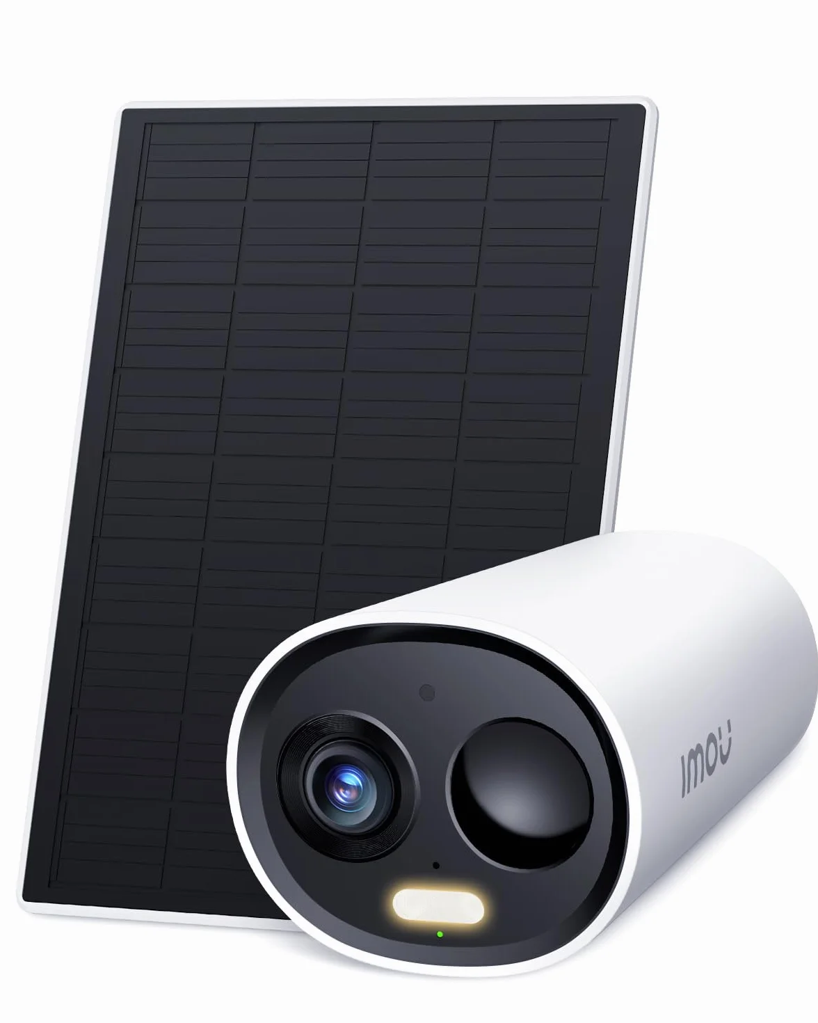 Imou 3K(5MP) Caméra Surveillance WiFi Extérieure sans Fil Solaire, Camera Solaire Exterieur avec IA Détection Humaine, Vision Nocturne Couleur, Audio Bidirectionnel,Mode Privé,Sirène,Étanche IP66