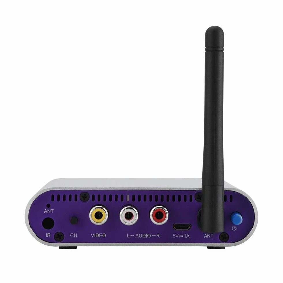 Émetteur AV sans Fil 5,8GHz 300m 8 Groupes Émetteur et Récepteur Audio/Vidéo