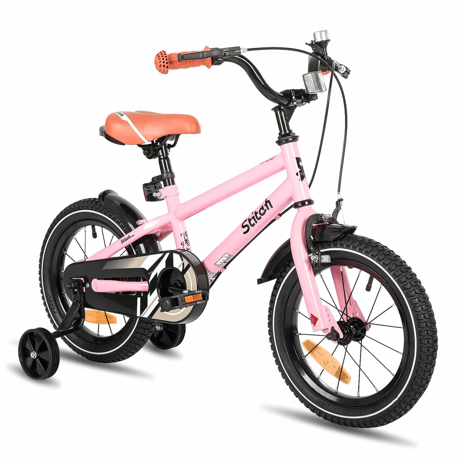 STITCH Vélo Enfants 14 16 18 20 Pouces Filles Garçons 3-9 Ans Roues d'appoint