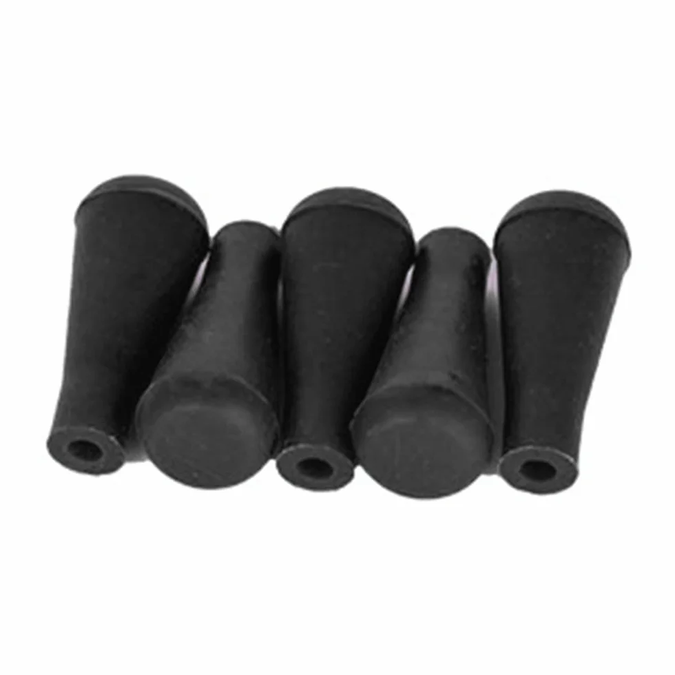 MiOYOOW Pointe de Flèche en Caoutchouc 6mm, Lot de 12 Embout de Flèche Léger Antichoc pour Tir à l'arc