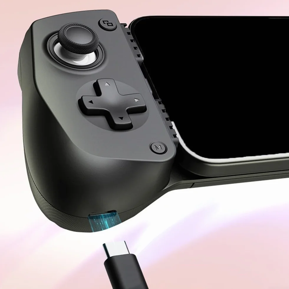 Manette de jeu extensible GameSir pour X5 Lite - Pour Android et iOS - Pour jeux mobiles - Plusieurs couleurs disponibles - Noir