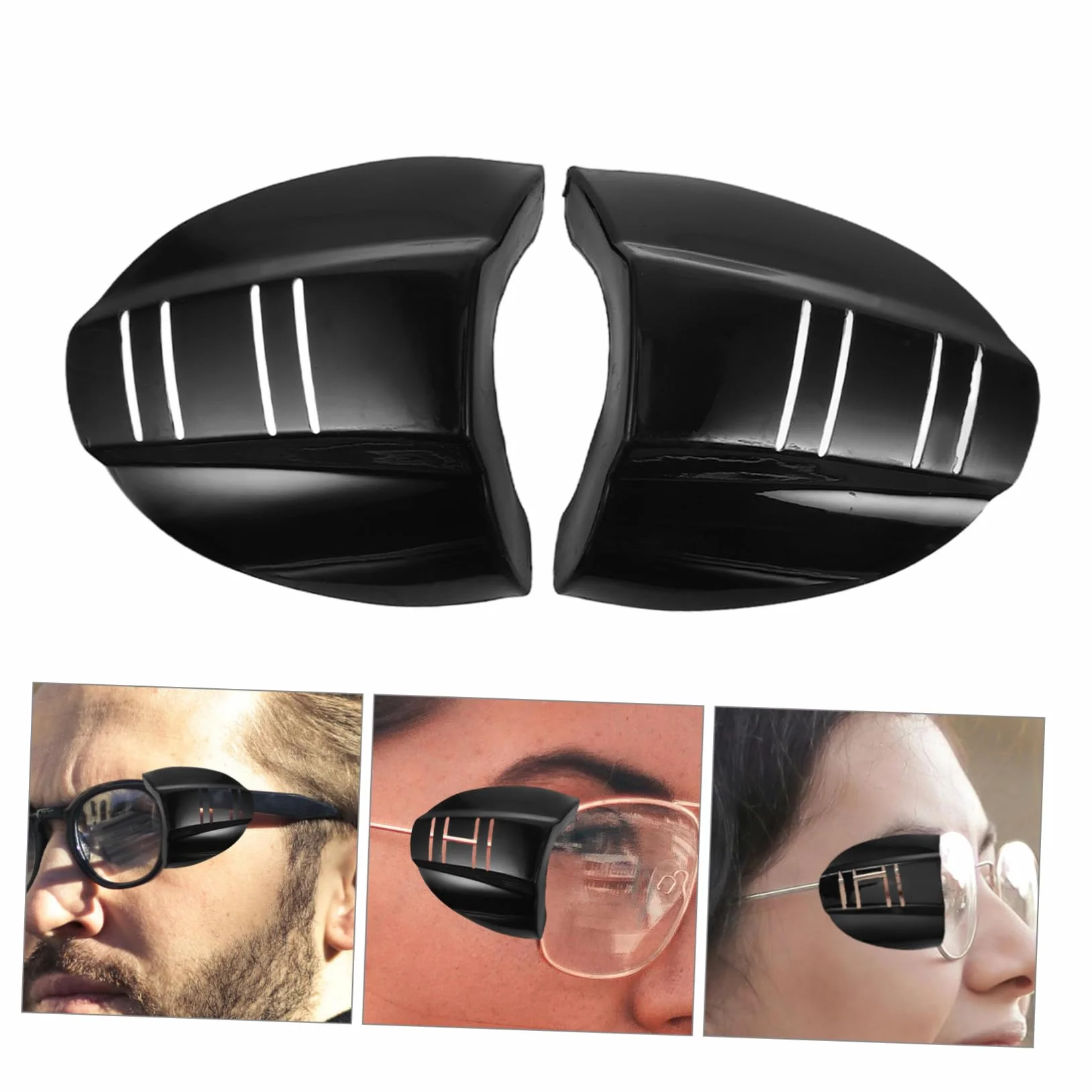 Lunettes de Sécurité TPU Noir Lot de 4 Pièces Gatuida Protection Latérale