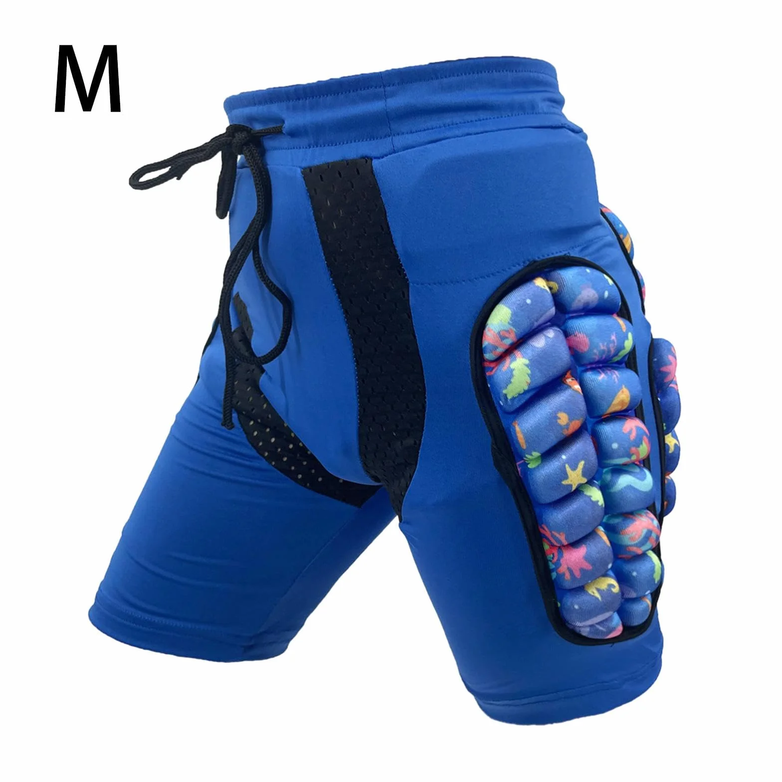 Sharplace Short de Protection rembourré 3D pour Enfants Patinage équitation