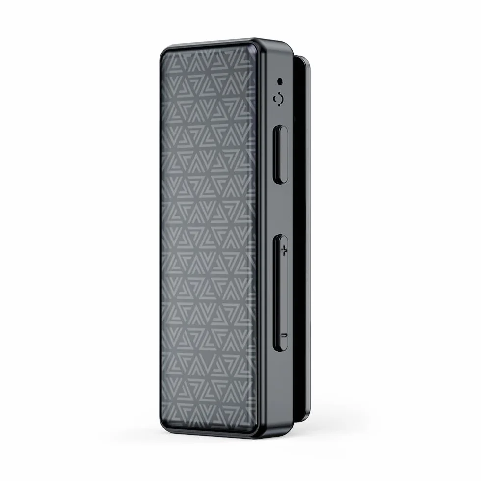 FiiO BTR11 Récepteur Bluetooth 5.3 LDAC 3,5 mm Adaptateur d'amplificateur pour casque audio sans fil avec microphone intégré (Noir)