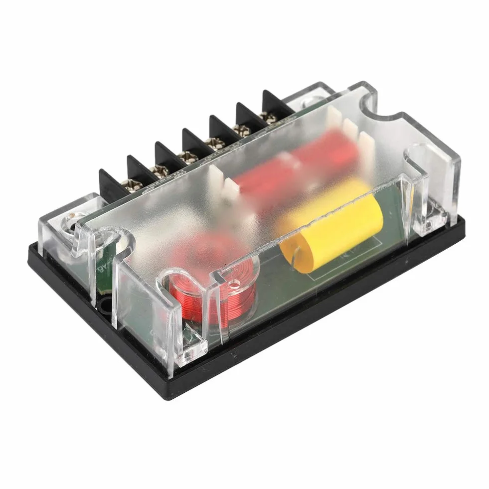 Diviseur de Fréquence Haut-parleur Voiture 2 Voies Filtre Audio Accessoires Automobiles