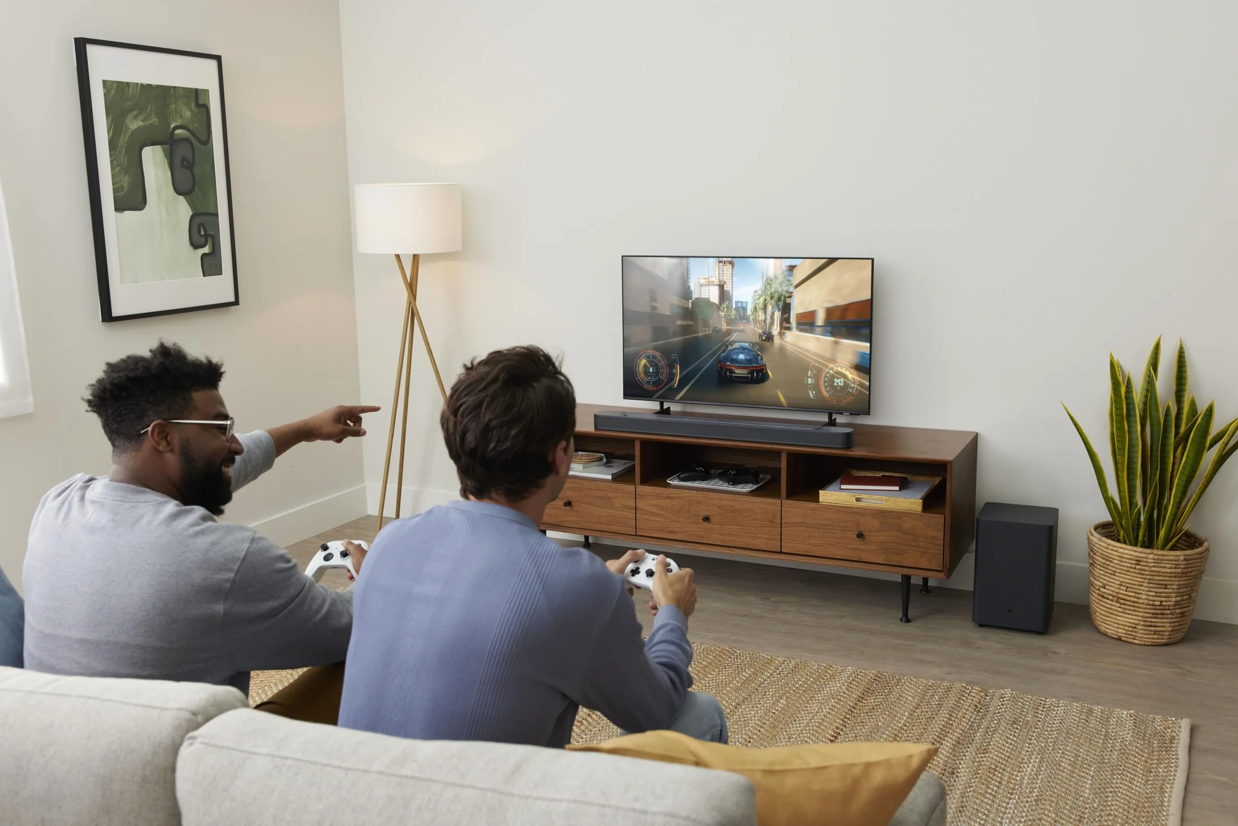 JBL SoundBar 2.1 Deep Bass MK2, Barre de Son pour Télévision, Design Compact, Noir