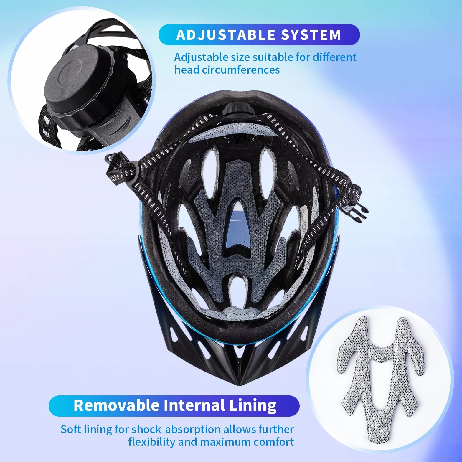 Casque vélo enfant 3-11 ans réglable 48-55 cm visière vélo scooter