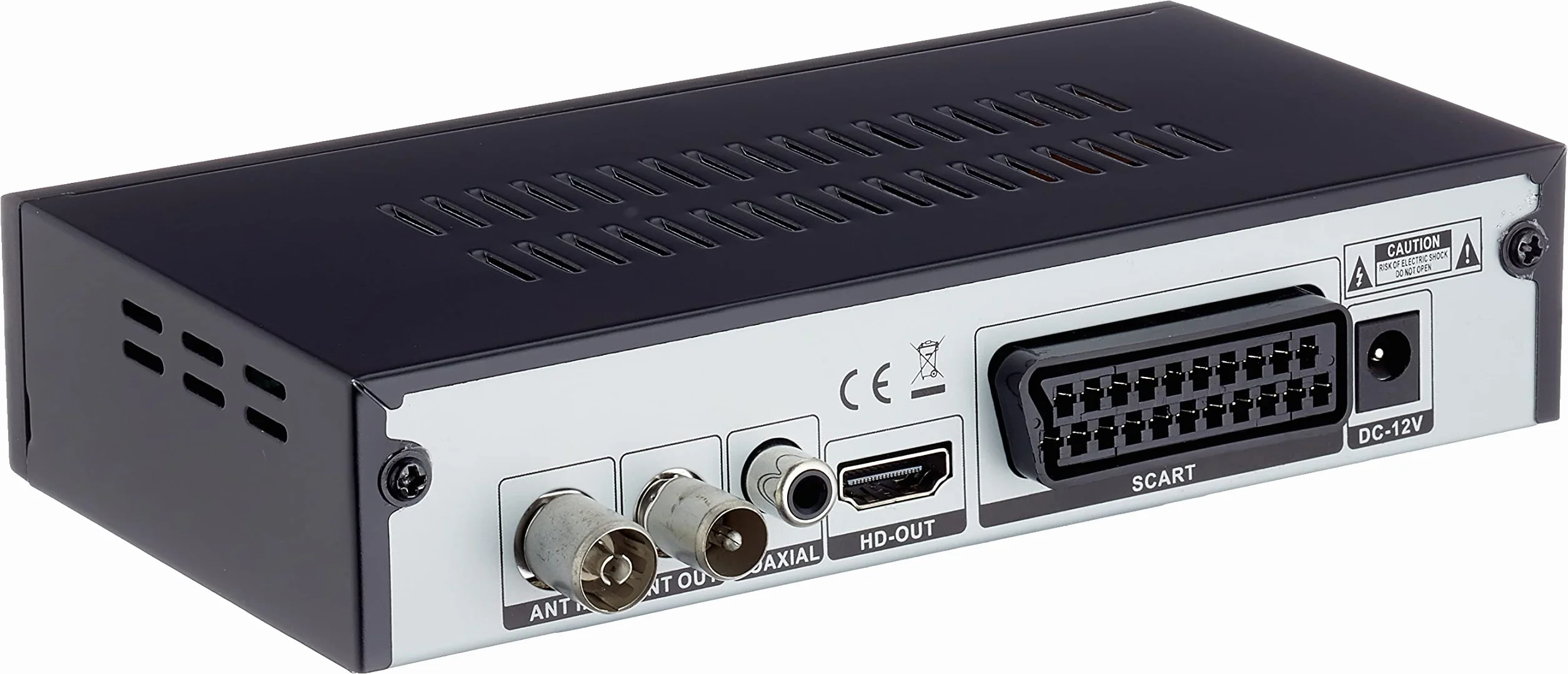TNT HD Decodeur pour TV HD-Line Strom 506 Full HDMI Terrestre Noir