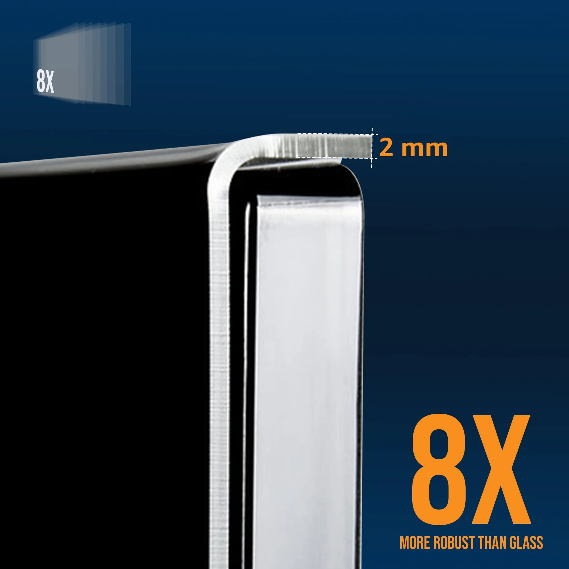 LEYF Protection d'écran TV 82" (32") – Film de protection pour écran LCD, LED, OLED 4K et QLED HDTV
