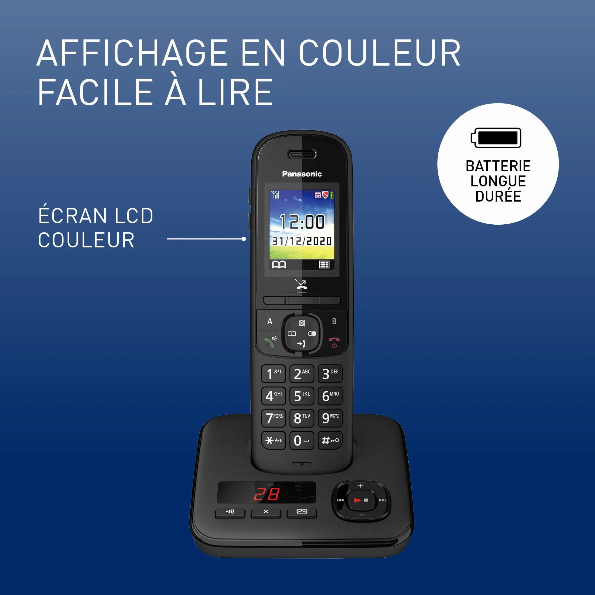 PANASONIC KX-TGH 720 FRB