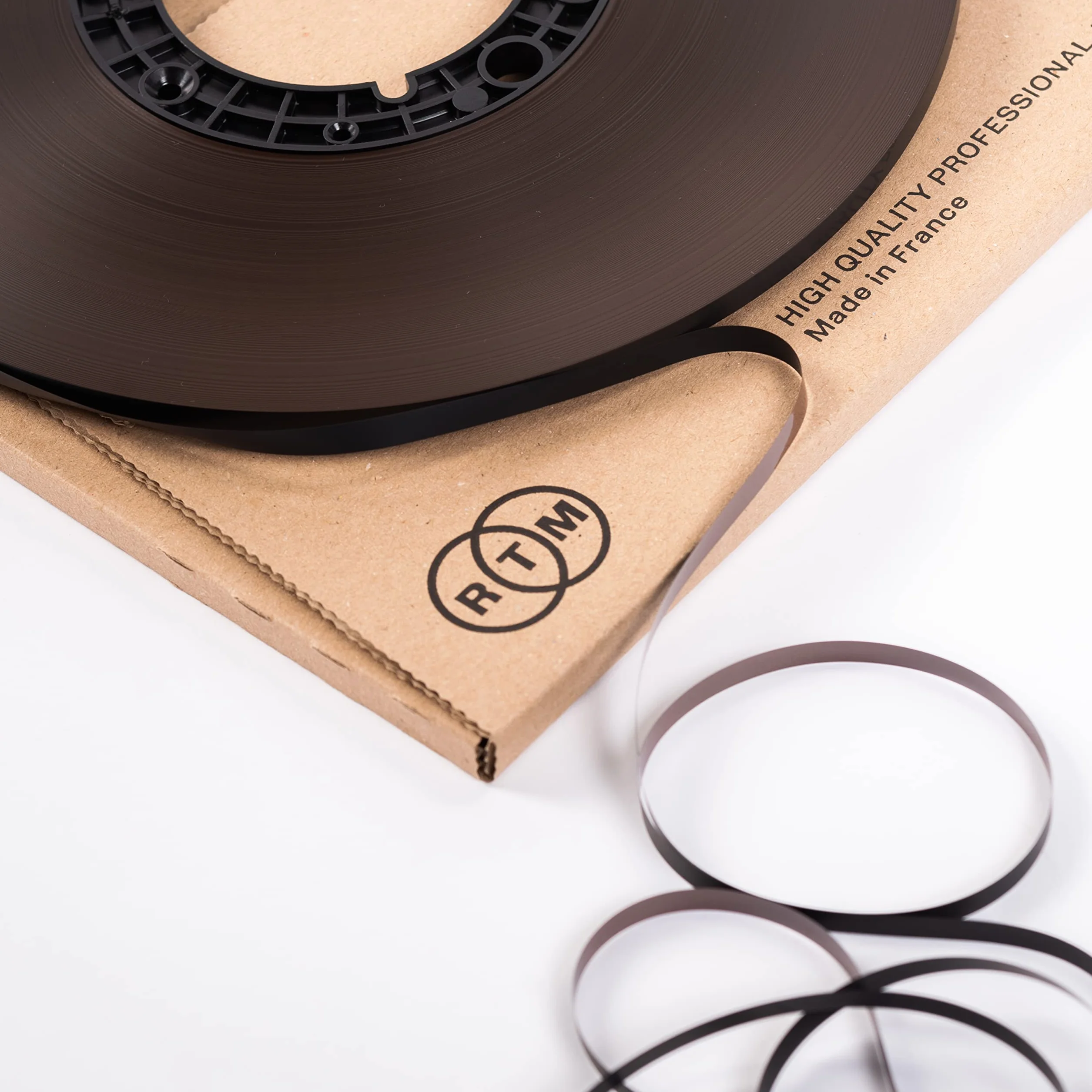 RTM Long Play LPR35 ¼ Pouce Bande Audio Analogique 1100m Nab Pancake Bobine Nue 10.5 Pouces 26,5cm