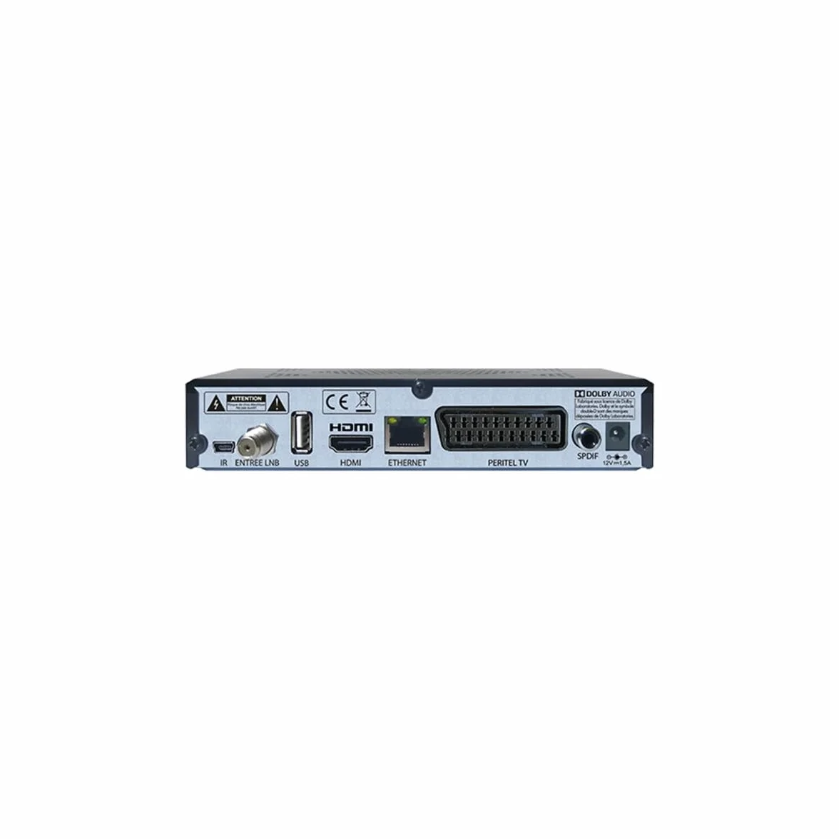 Pack ANTARION Parabole Satellite Automatique connecté 65cm + Positionneur + Sirius 3 Récepteur TV Satellite HD + Carte PC7
