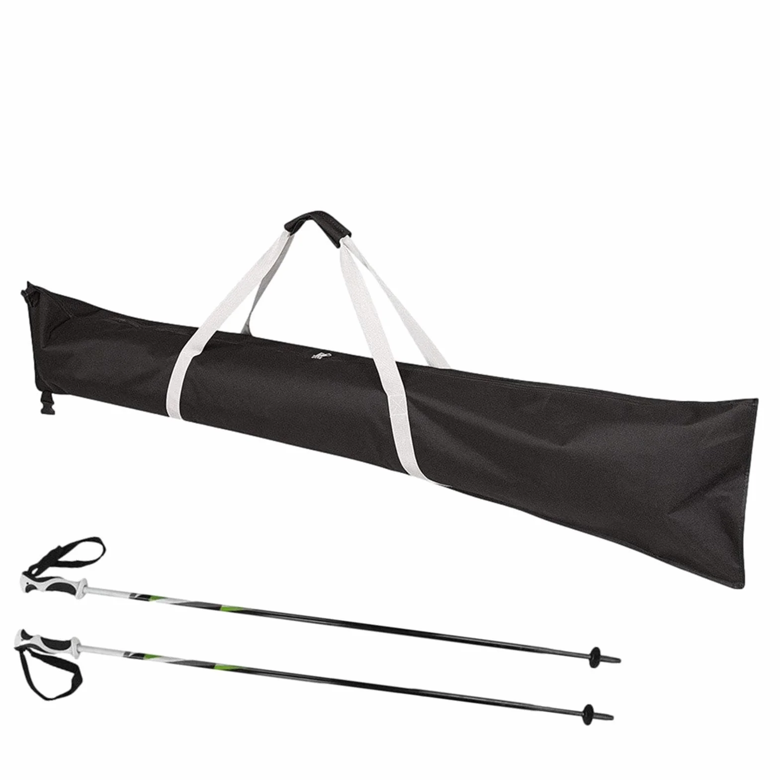 Sac De Transport Ski Rembourré Voyage Avion - Housse À Skis Paire Et Bâtons Homme Femme