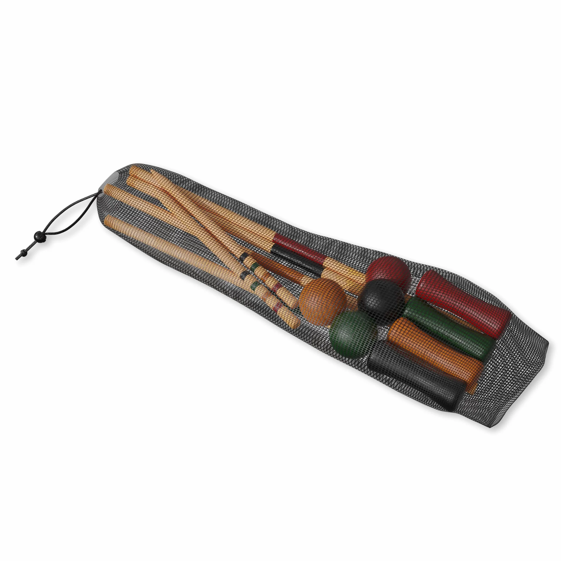 Carromco Jeu de Croquet Basic-XM en Bois pour 4 Joueurs