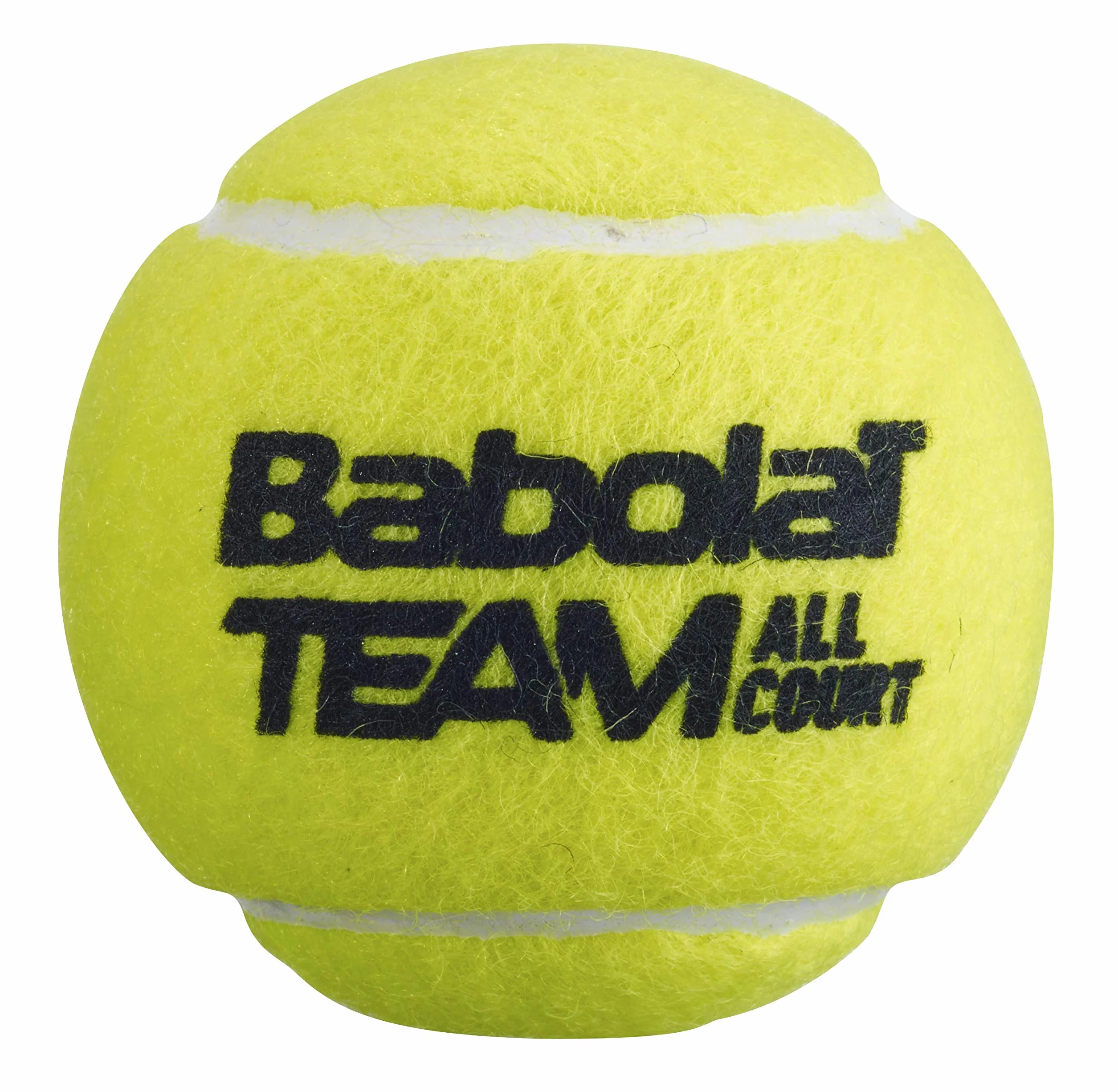 Babolat Balle de Tennis Team All Court x4 Haute Performance Jaune Homologuée ITF