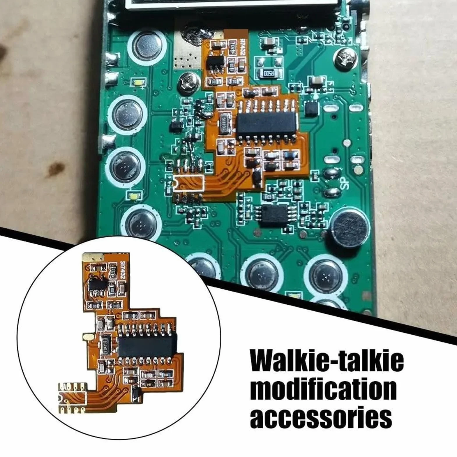 Quansheng UV K6 UV K5 Module de Modification Radio 2 Voies avec Puce SI4732, Carte Souple FPC 0,12 mm