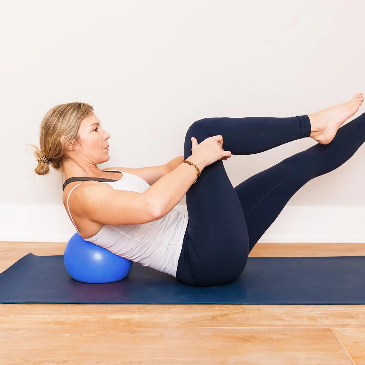 Ballon Pilates QWORK 25 cm Anti-Dérapant Gymnastique Yoga