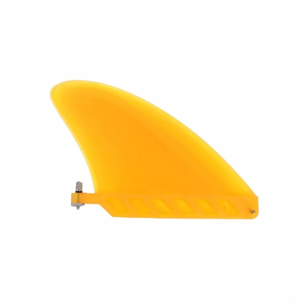 Aileron central PVC flexible remplacement planche surf compatible boîte standard vis vert