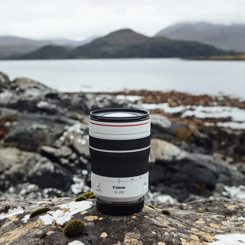 Canon RF 70-200 mm F4L IS USM téléobjectif zoom stabilisateur image optique 5 vitesses