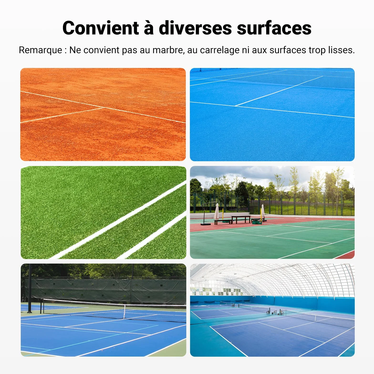 NEEWER BASICS Ramasseur de Balle de Tennis à Trémie Supérieure TB04S 70-138cm Télescopique pour 20 Balles