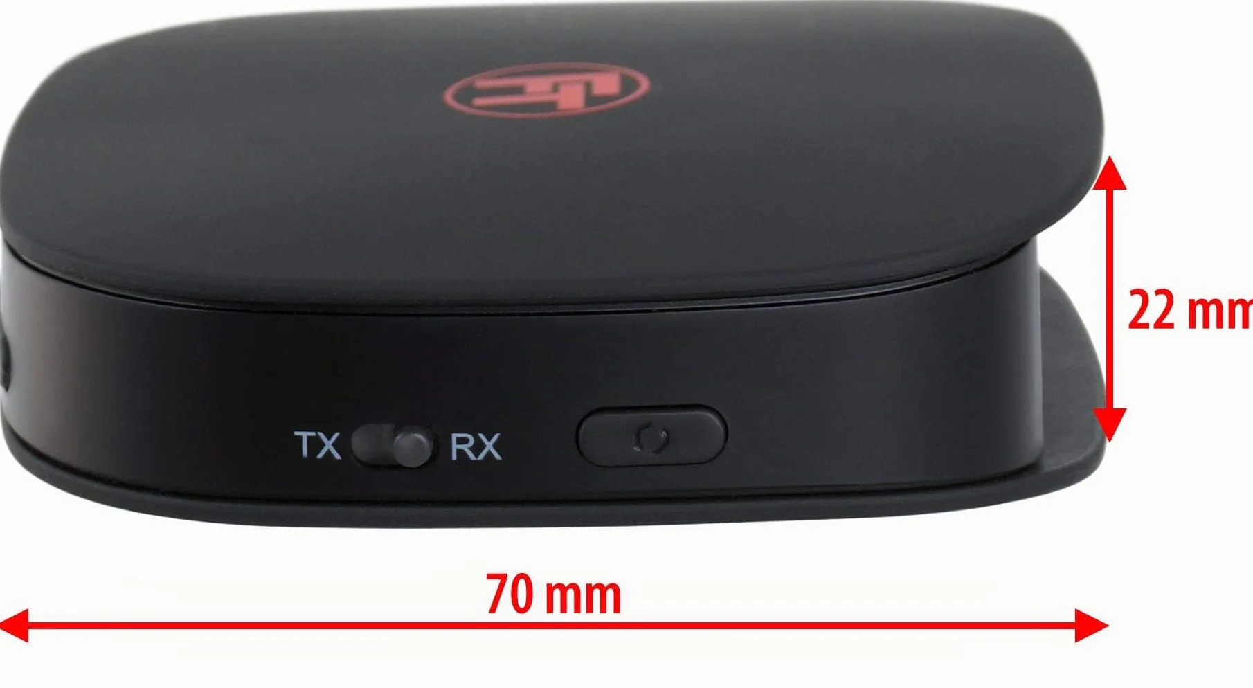 FeinTech Émetteur-récepteur audio Bluetooth 5.0 aptX HD à faible latence Toslink SPDIF, noir