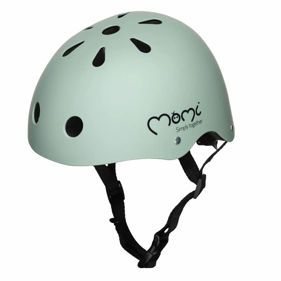 Casque Enfant Ajustable MoMi Mimi, Casque Vélo Antichoc 11 Trous Aération, Mousse Mentonnière Réglable