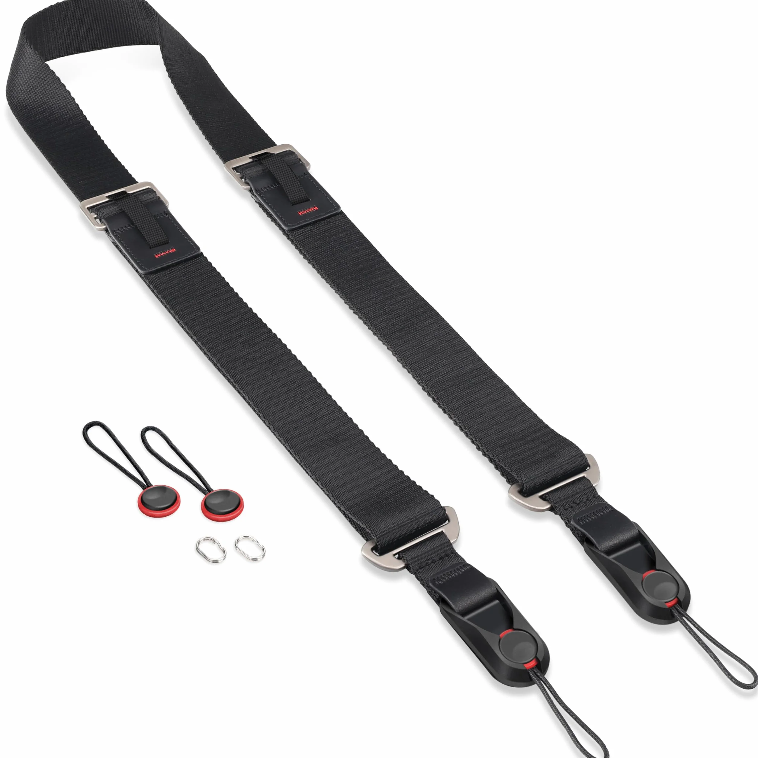 Sunya Sangle pour Appareil Photo équipée d'une boucle de libération rapide. Sangle en Corde Nylon Compatible avec Appareils Photo DSLR ou Mirrorless,avec une capacité de charge de 90KG