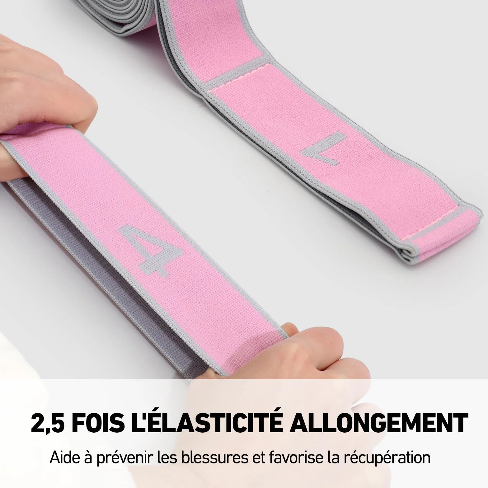 XIANGLONGY Bande Élastique Musculation 8 Niveaux de Forces pour Fitness Yoga Pilates