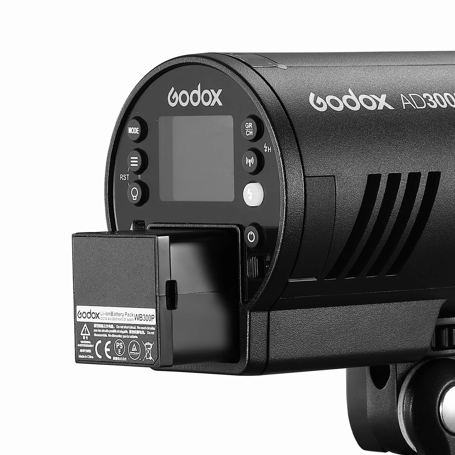 Godox WB300P Batterie au Lithium 14.4V/2600mAh pour Godox AD300PRO Flash