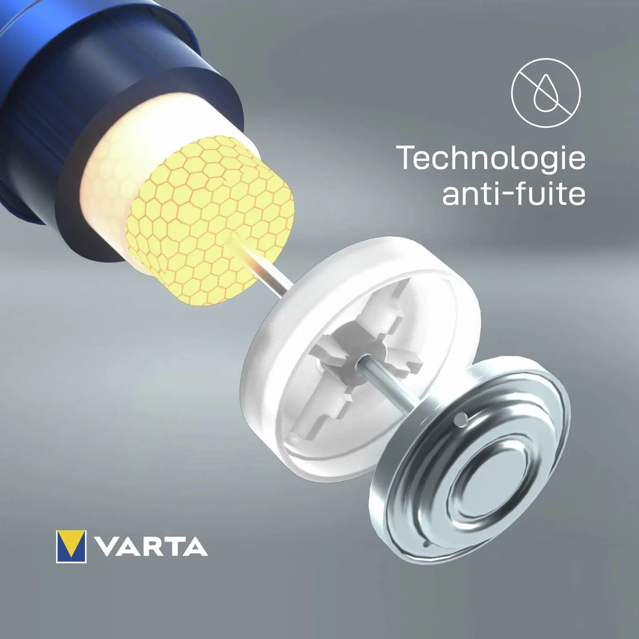 VARTA Piles Pile Bloc 9V, lot de 1, Longlife Power, Alcaline, pour détecteurs d'incendie, détecteurs de fumée, microphones